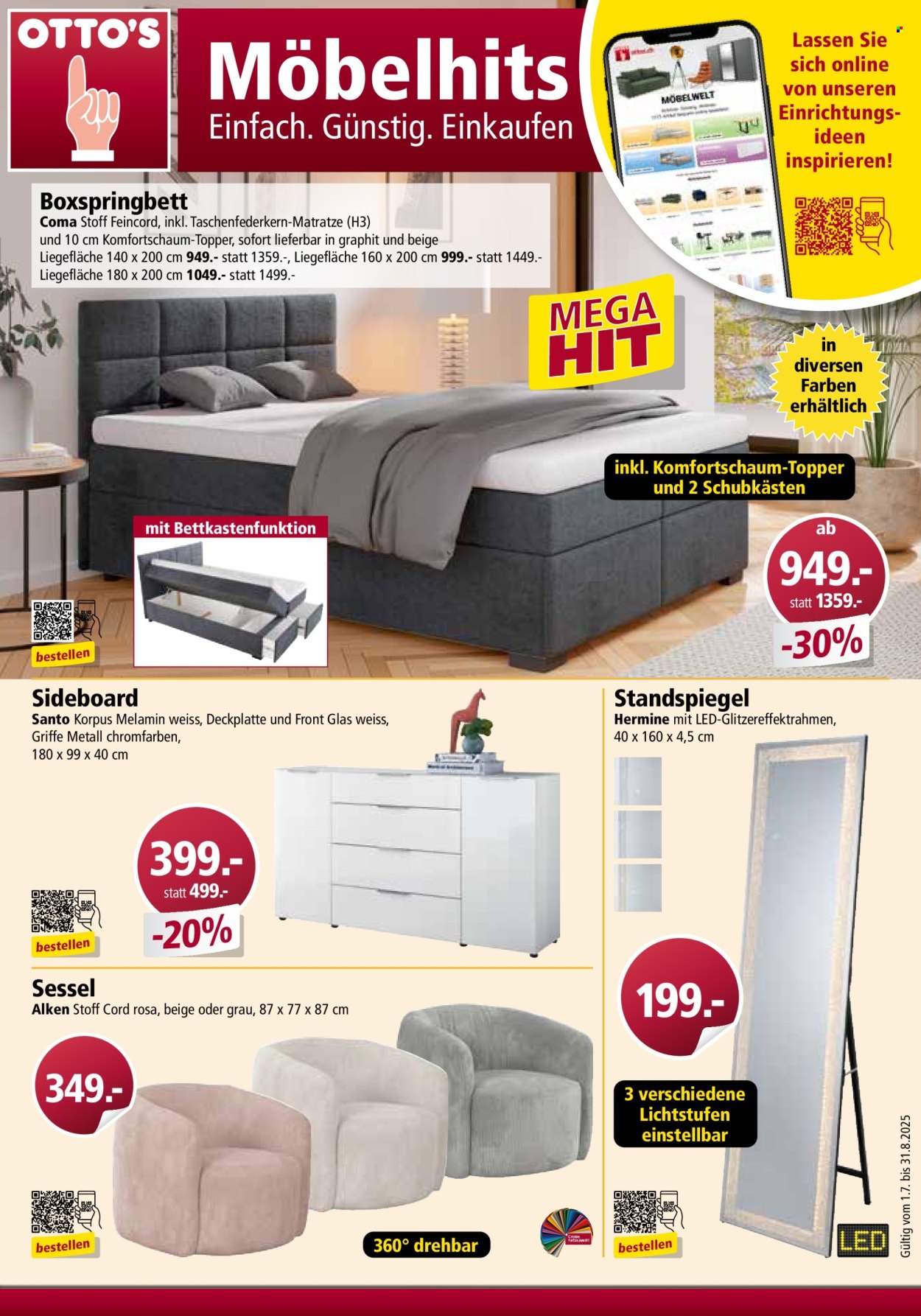 Catalogue Otto's - 1.7.2025 - 31.8.2025. Page 1. Page 1