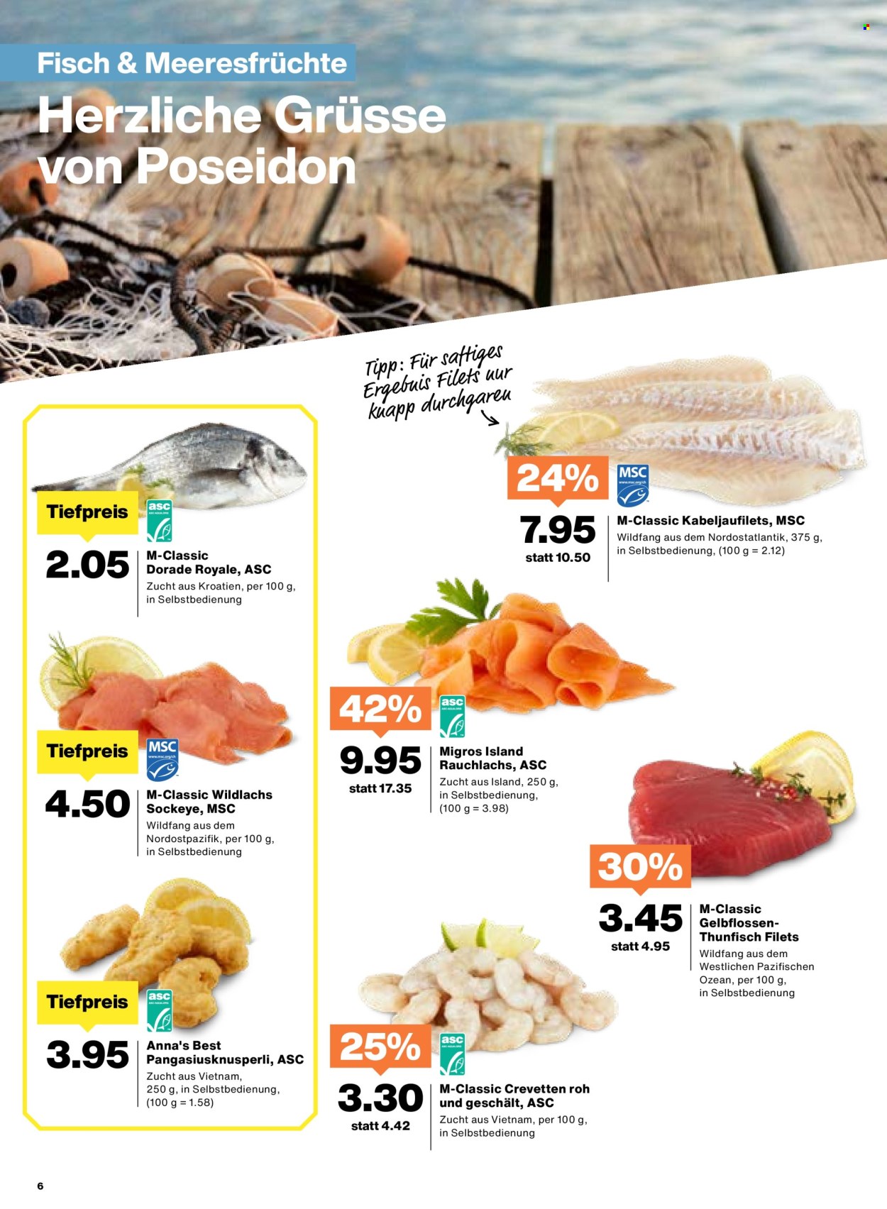 Catalogue Migros - 1.7.2025 - 7.7.2025. Page 6. Page 6