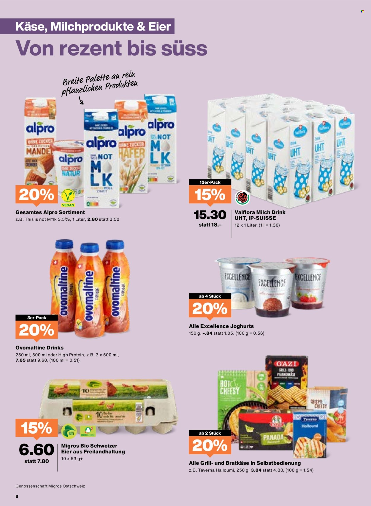 Catalogue Migros - 1.7.2025 - 7.7.2025. Page 8. Page 8