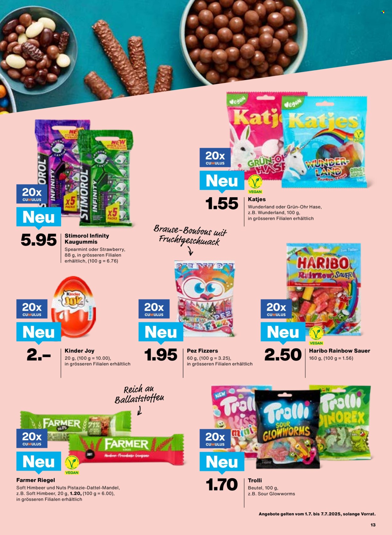 Catalogue Migros - 1.7.2025 - 7.7.2025. Page 13. Page 13