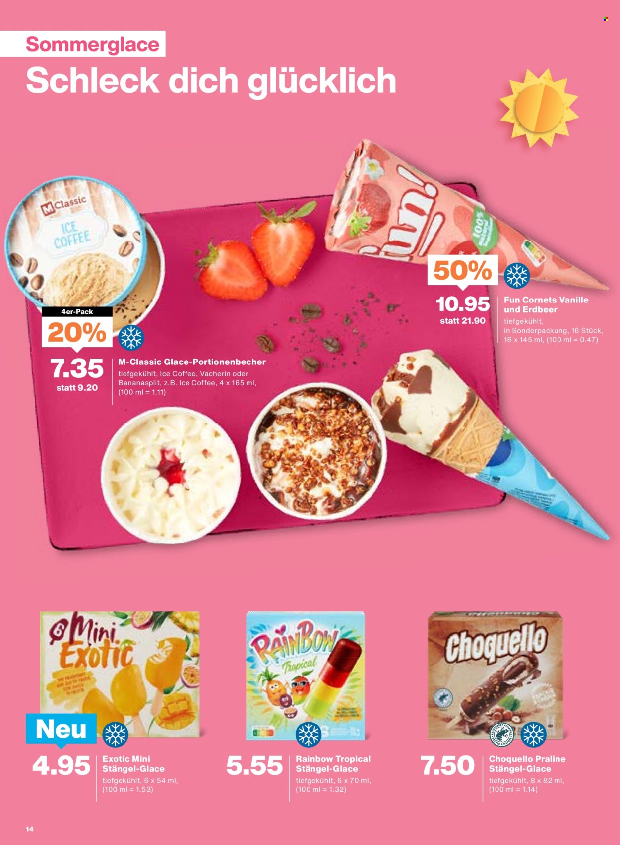 Catalogue Migros - 1.7.2025 - 7.7.2025. Page 14. Page 14