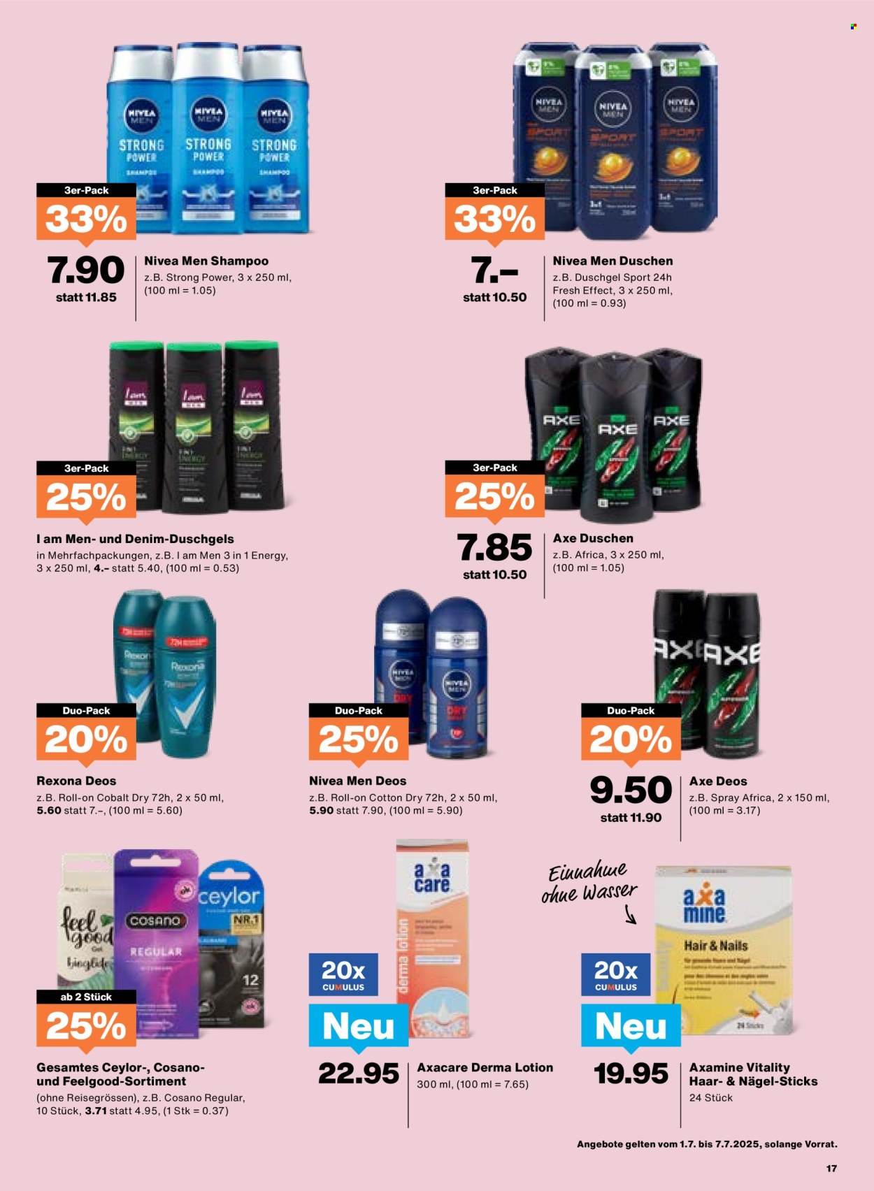 Catalogue Migros - 1.7.2025 - 7.7.2025. Page 17. Page 17