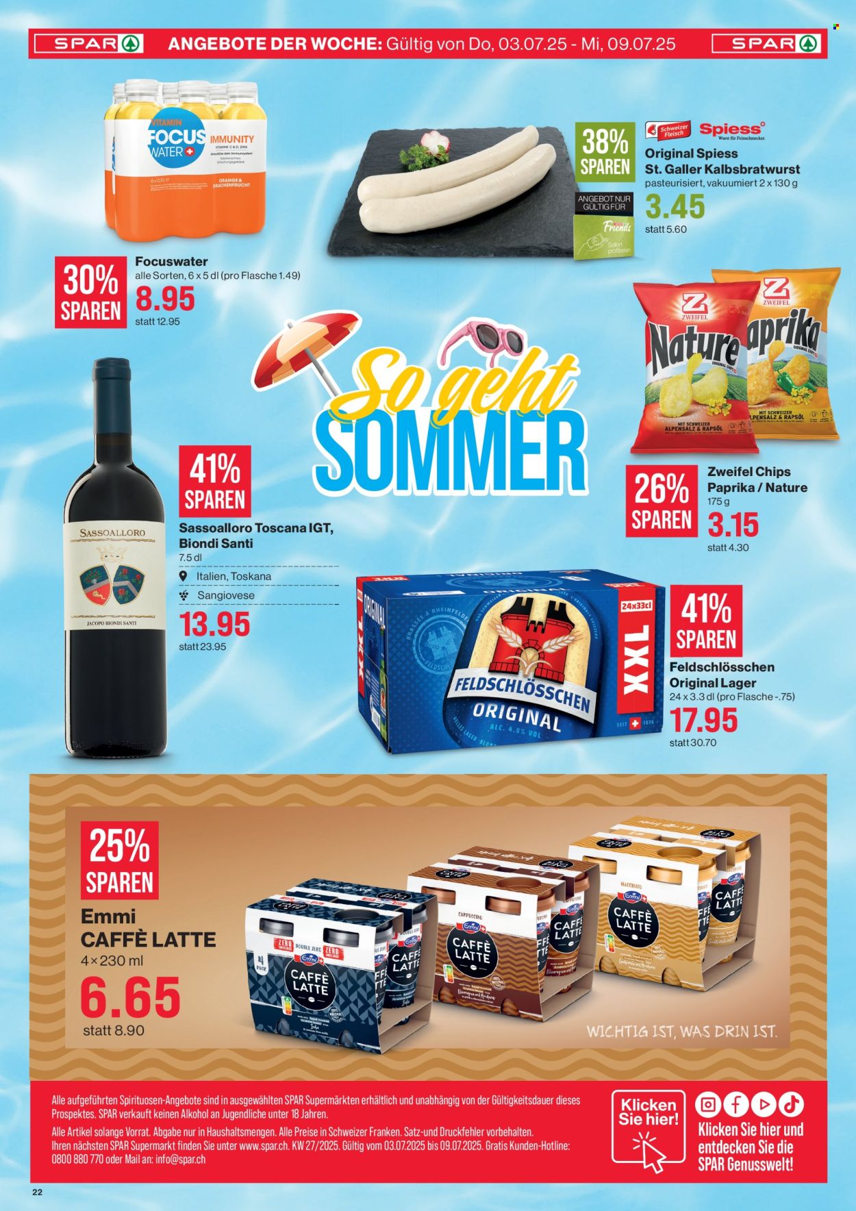Catalogue SPAR - 3.7.2025 - 9.7.2025. Page 22. Page 22