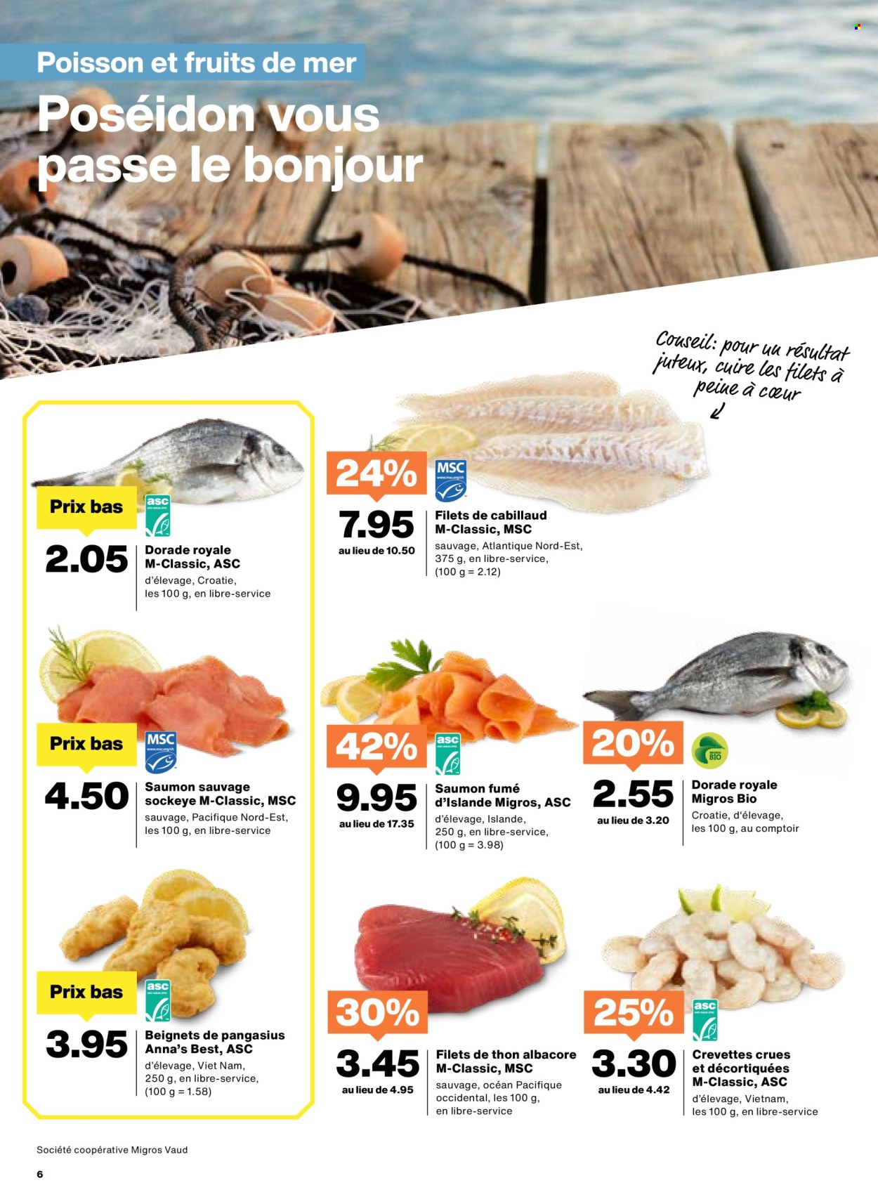 Catalogue Migros - 1.7.2025 - 7.7.2025. Page 6. Page 6