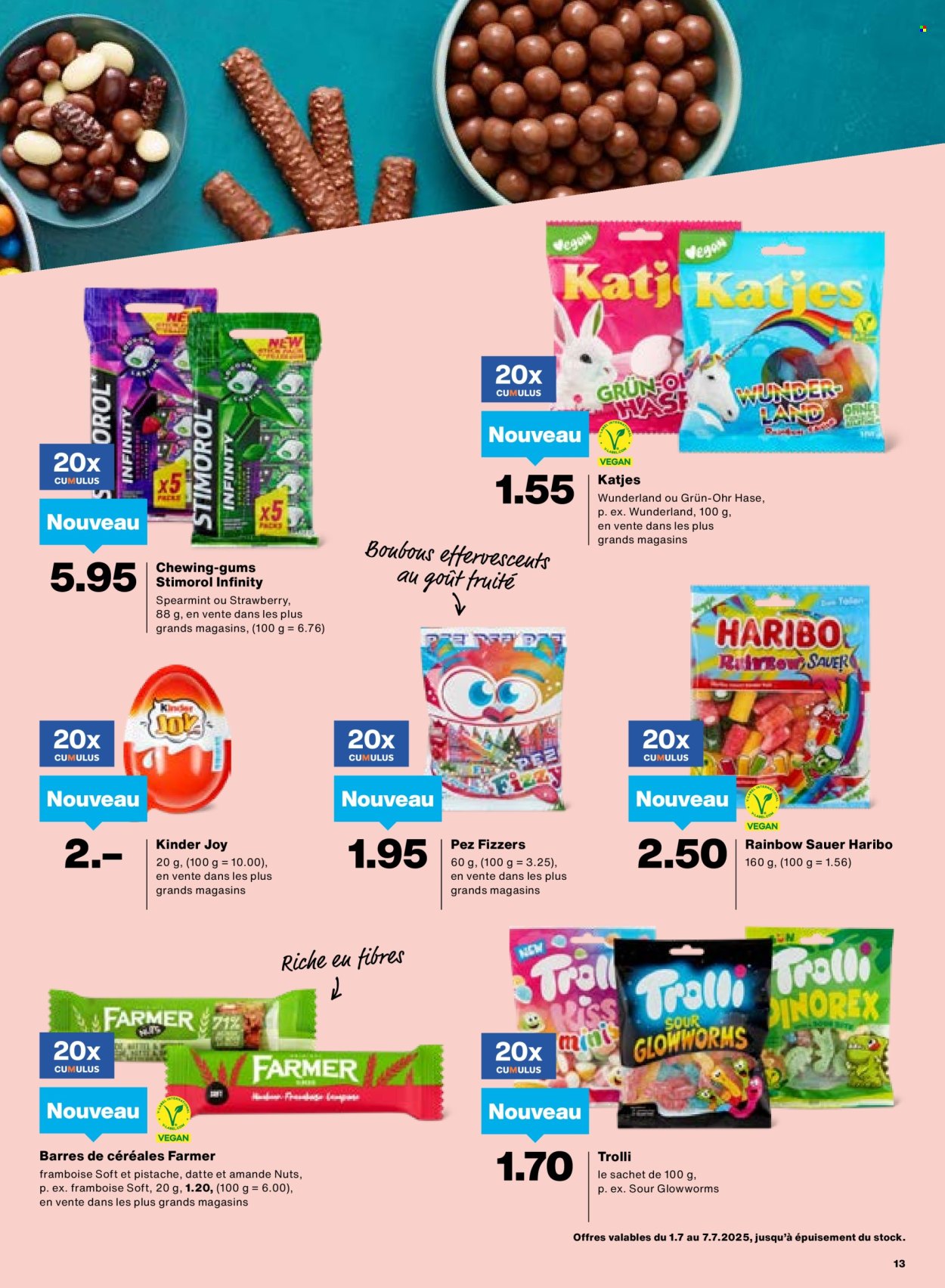 Catalogue Migros - 1.7.2025 - 7.7.2025. Page 13. Page 13