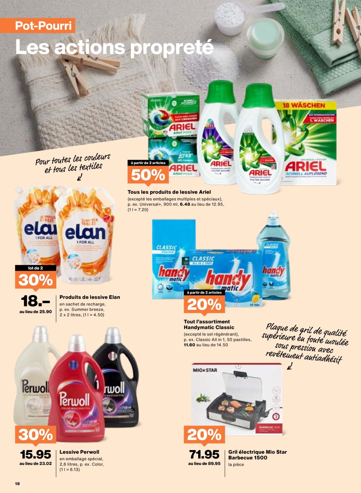 Catalogue Migros - 1.7.2025 - 7.7.2025. Page 18. Page 18