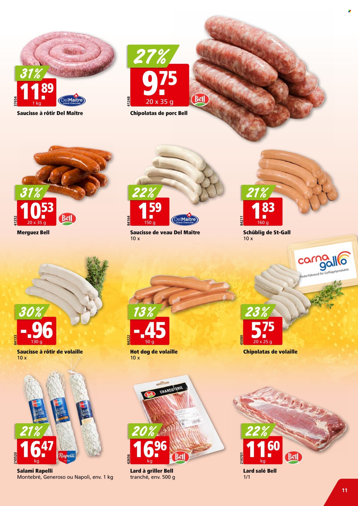 Catalogue Migros - 1.7.2025 - 7.7.2025. Page 11. Page 11