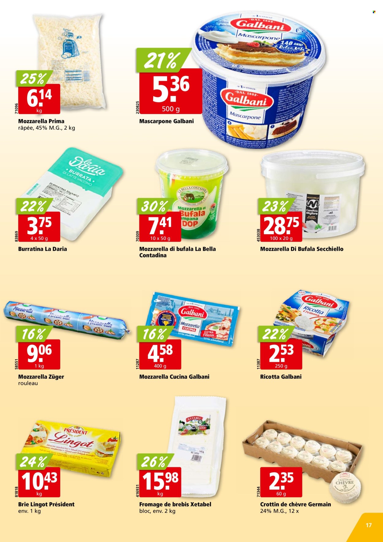 Catalogue Migros - 1.7.2025 - 7.7.2025. Page 17. Page 17