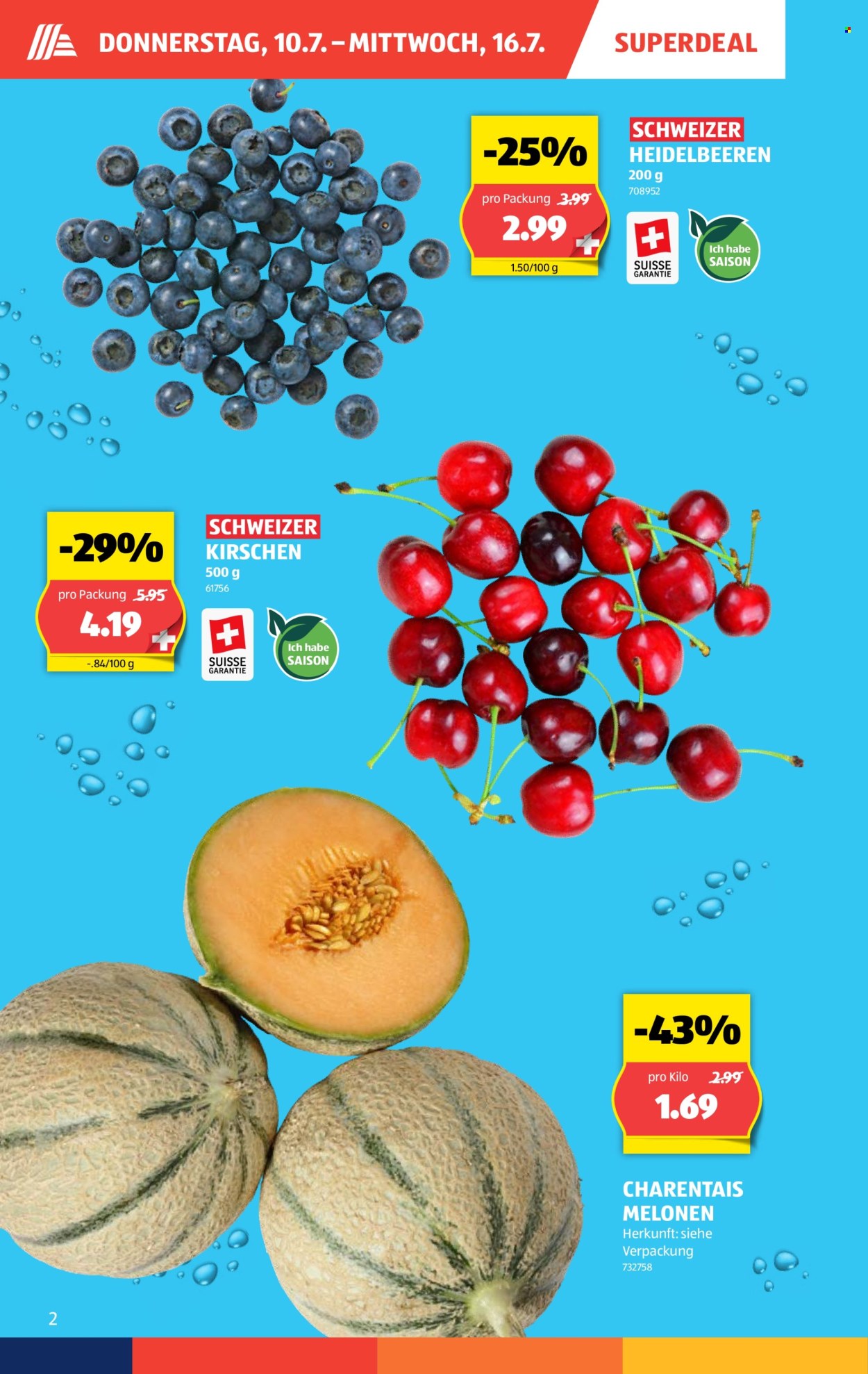 Catalogue Aldi - 10.7.2025 - 16.7.2025. Page 2. Page 2