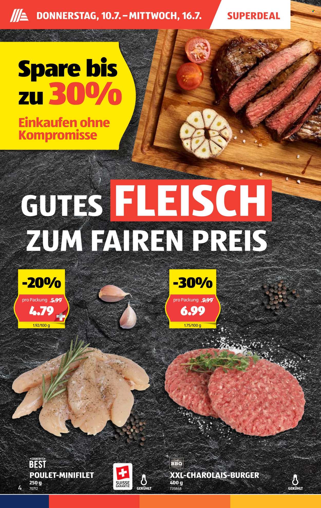 Catalogue Aldi - 10.7.2025 - 16.7.2025. Page 4. Page 4