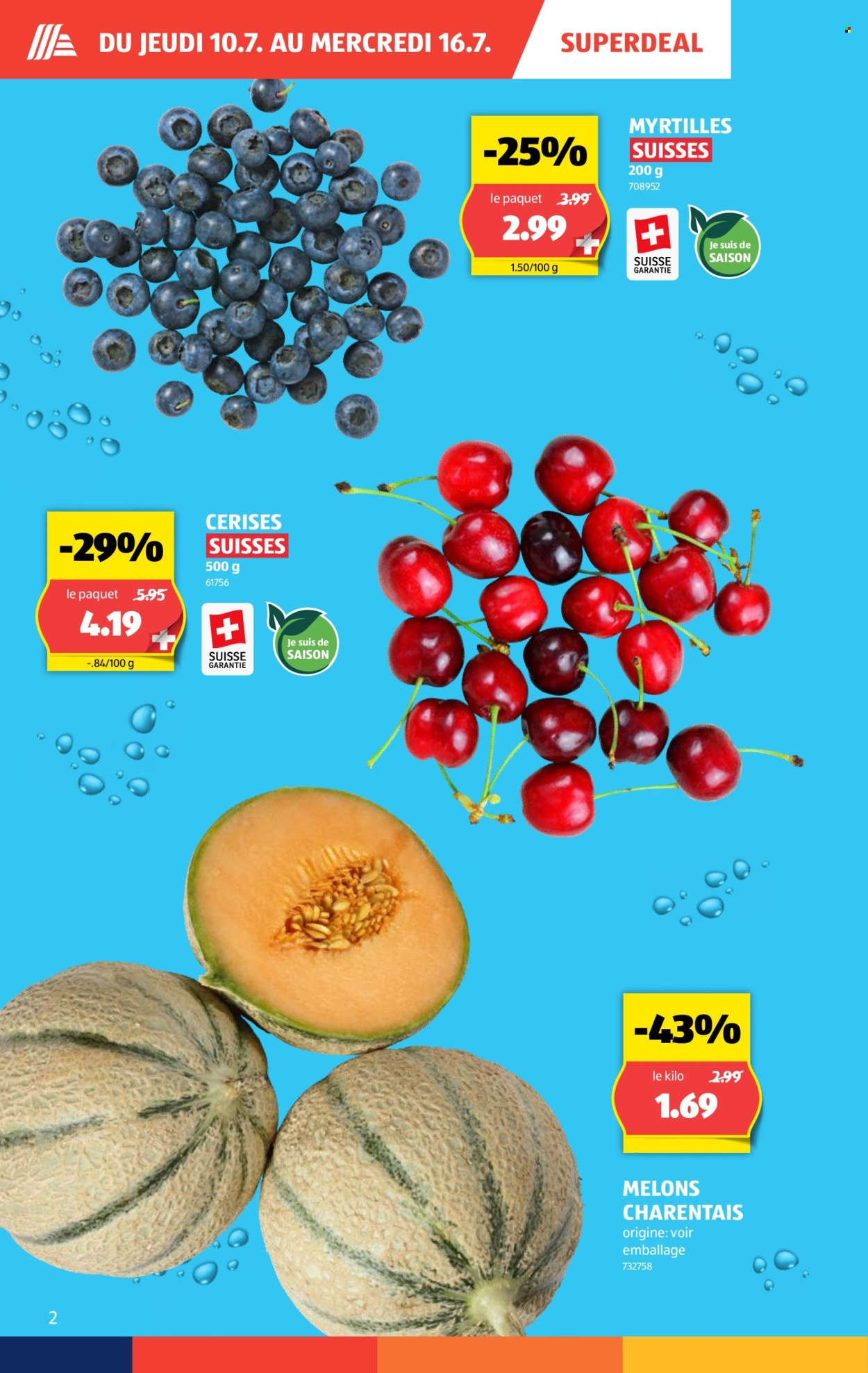 Catalogue Aldi - 10.7.2025 - 16.7.2025. Page 2. Page 2