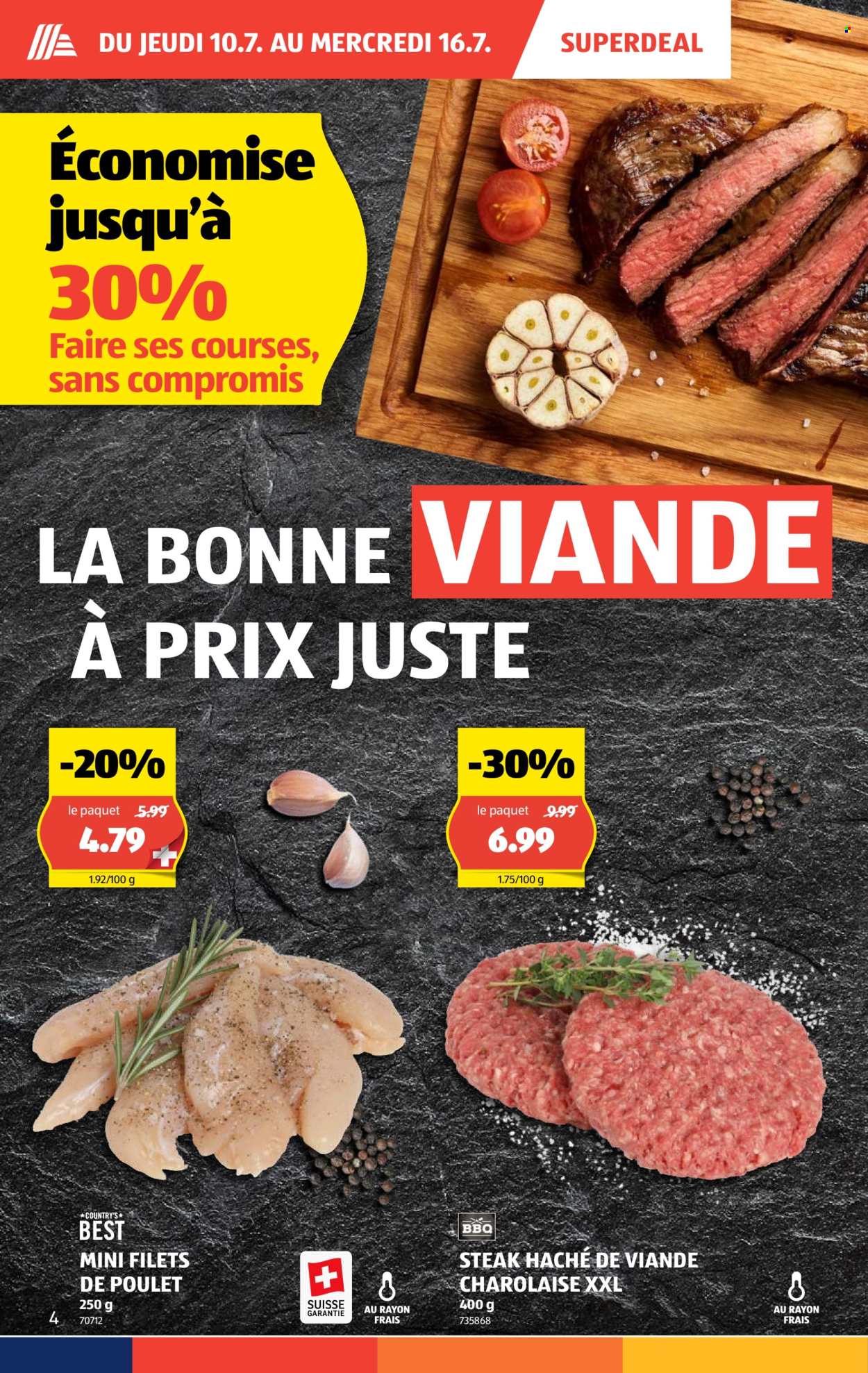 Catalogue Aldi - 10.7.2025 - 16.7.2025. Page 4. Page 4