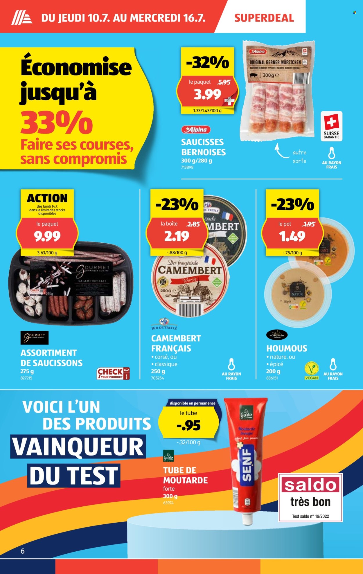 Catalogue Aldi - 10.7.2025 - 16.7.2025. Page 6. Page 6