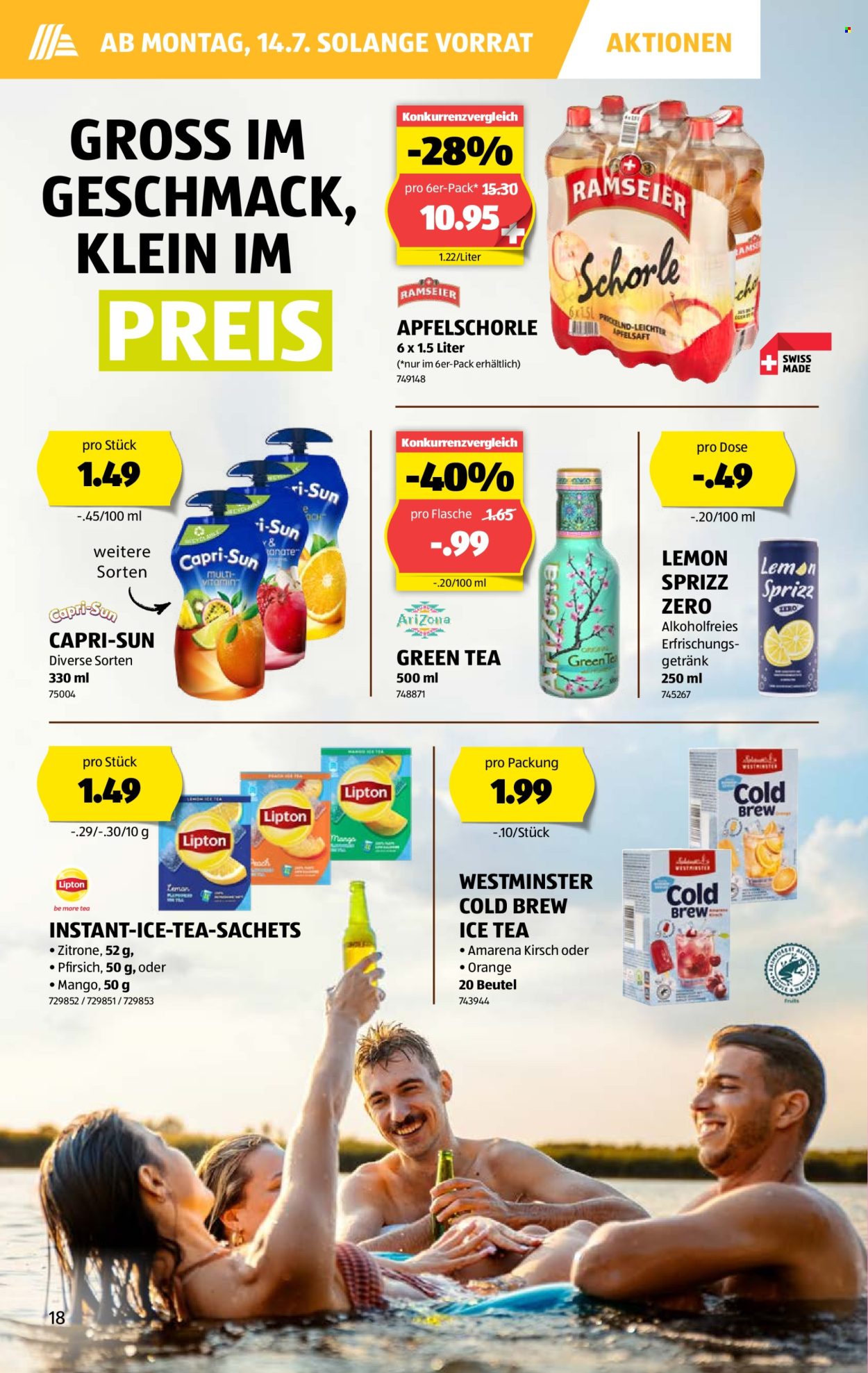 Catalogue Aldi - 10.7.2025 - 16.7.2025. Page 18. Page 18