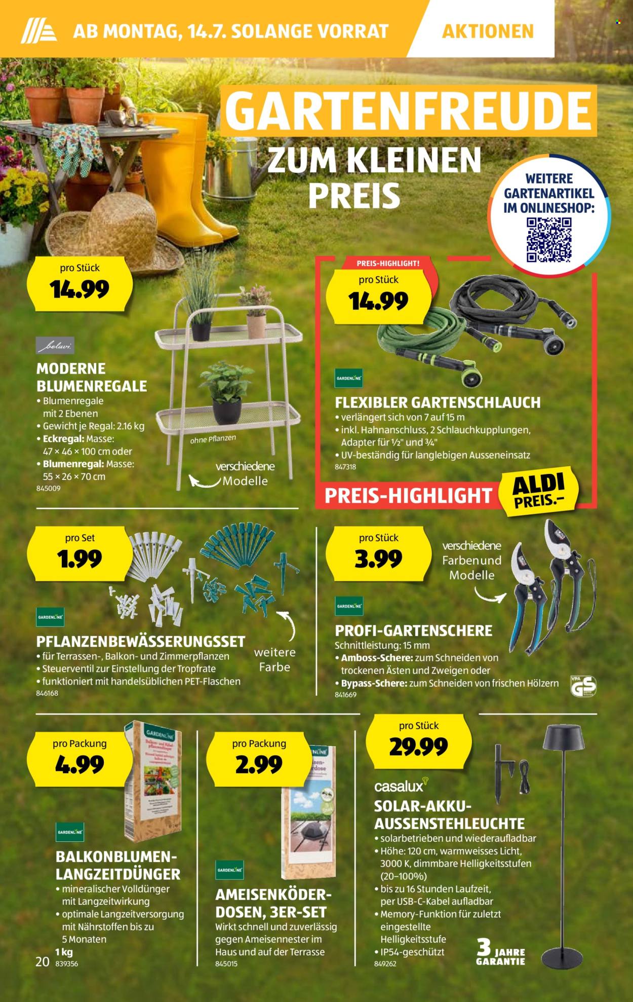 Catalogue Aldi - 10.7.2025 - 16.7.2025. Page 20. Page 20