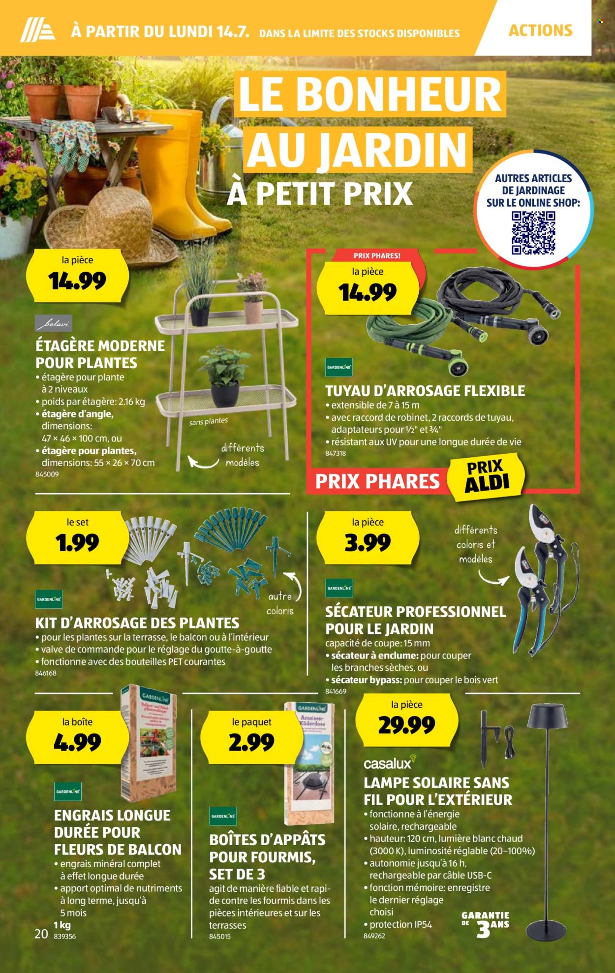 Catalogue Aldi - 10.7.2025 - 16.7.2025. Page 20. Page 20