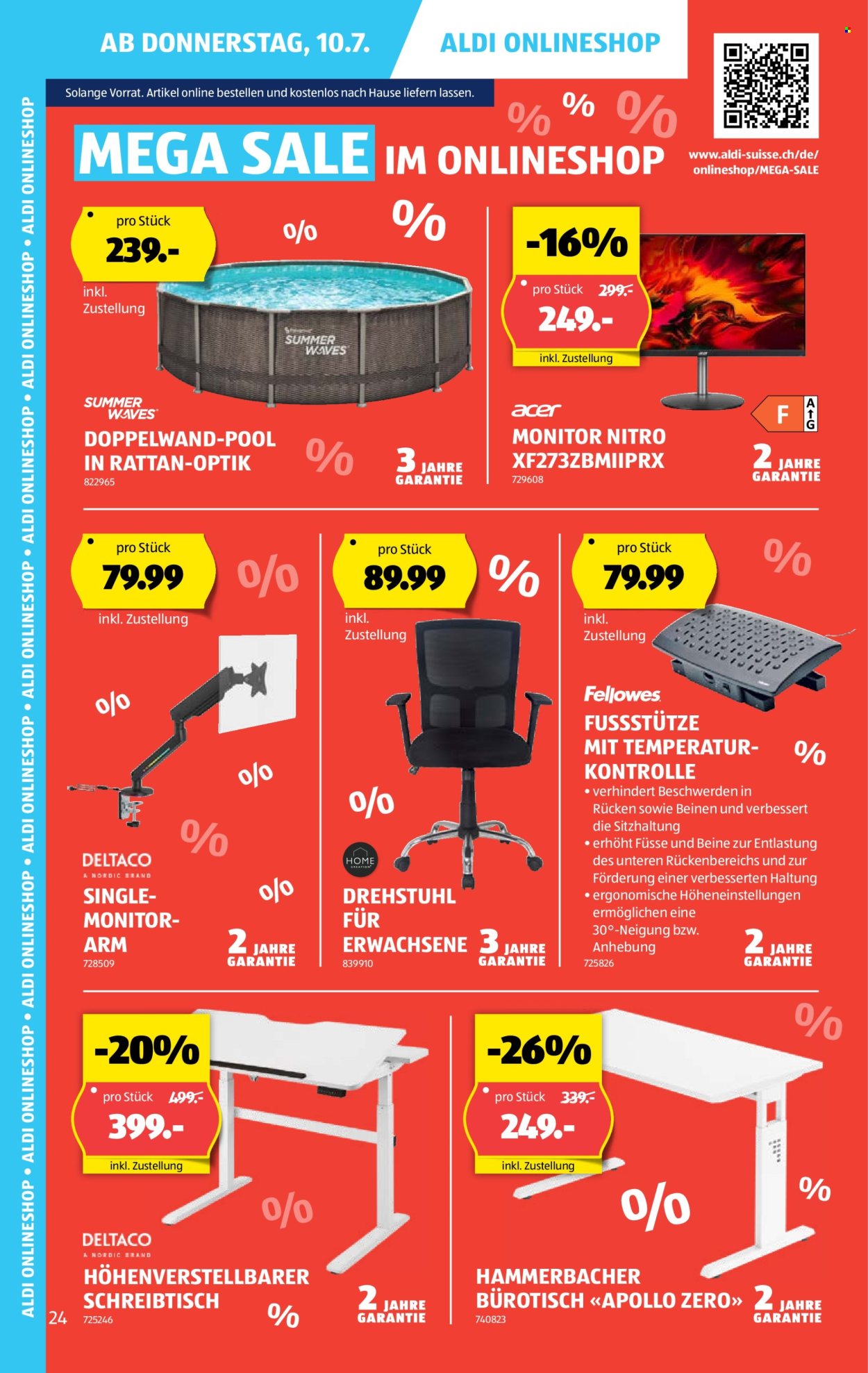 Catalogue Aldi - 10.7.2025 - 16.7.2025. Page 24. Page 24