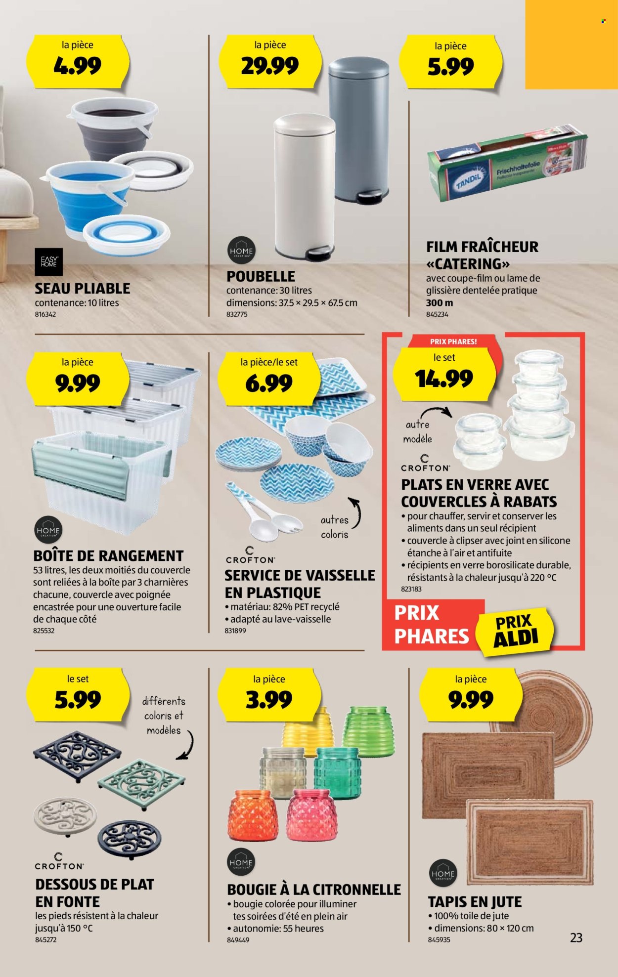 Catalogue Aldi - 10.7.2025 - 16.7.2025. Page 23. Page 23
