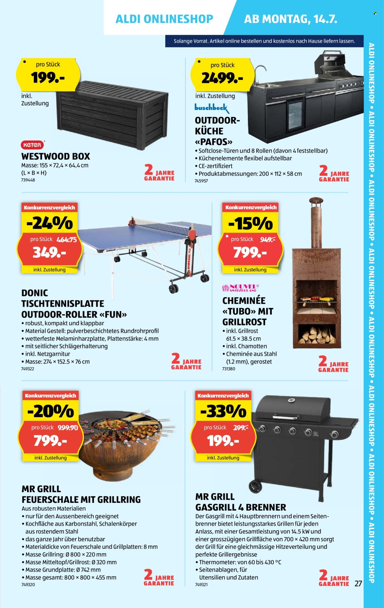 Catalogue Aldi - 10.7.2025 - 16.7.2025. Page 27. Page 27