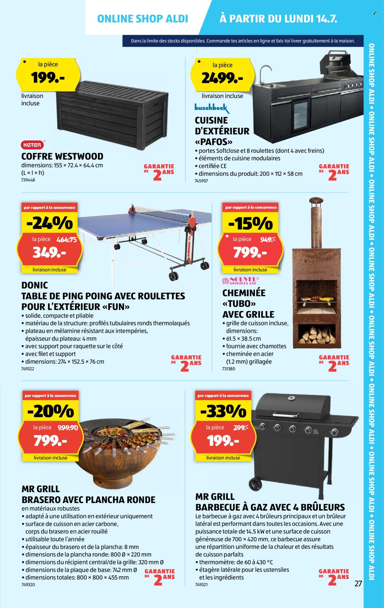 Catalogue Aldi - 10.7.2025 - 16.7.2025. Page 27. Page 27