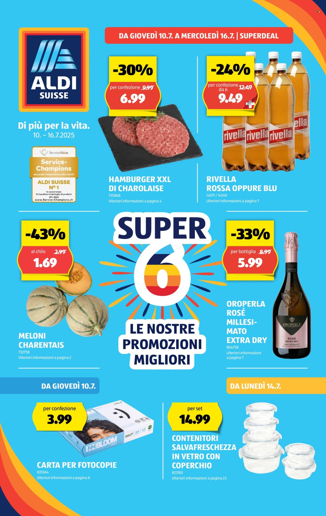 Catalogue Aldi - 10.7.2025 - 16.7.2025. Page 1. Page 1