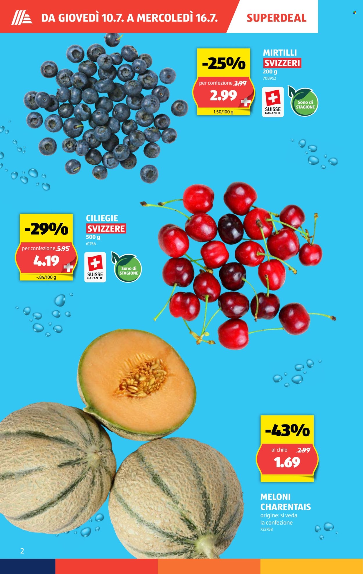 Catalogue Aldi - 10.7.2025 - 16.7.2025. Page 2. Page 2