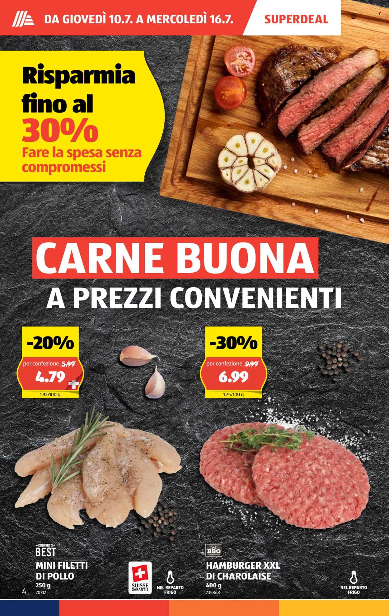 Catalogue Aldi - 10.7.2025 - 16.7.2025. Page 4. Page 4