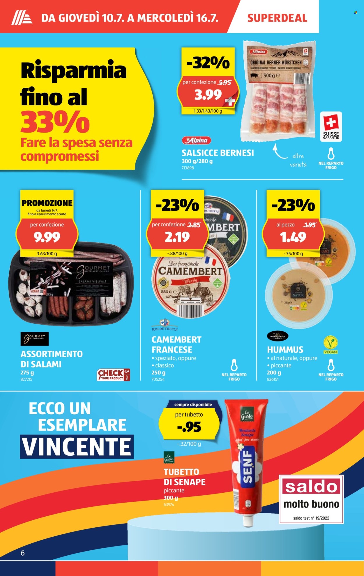 Catalogue Aldi - 10.7.2025 - 16.7.2025. Page 6. Page 6