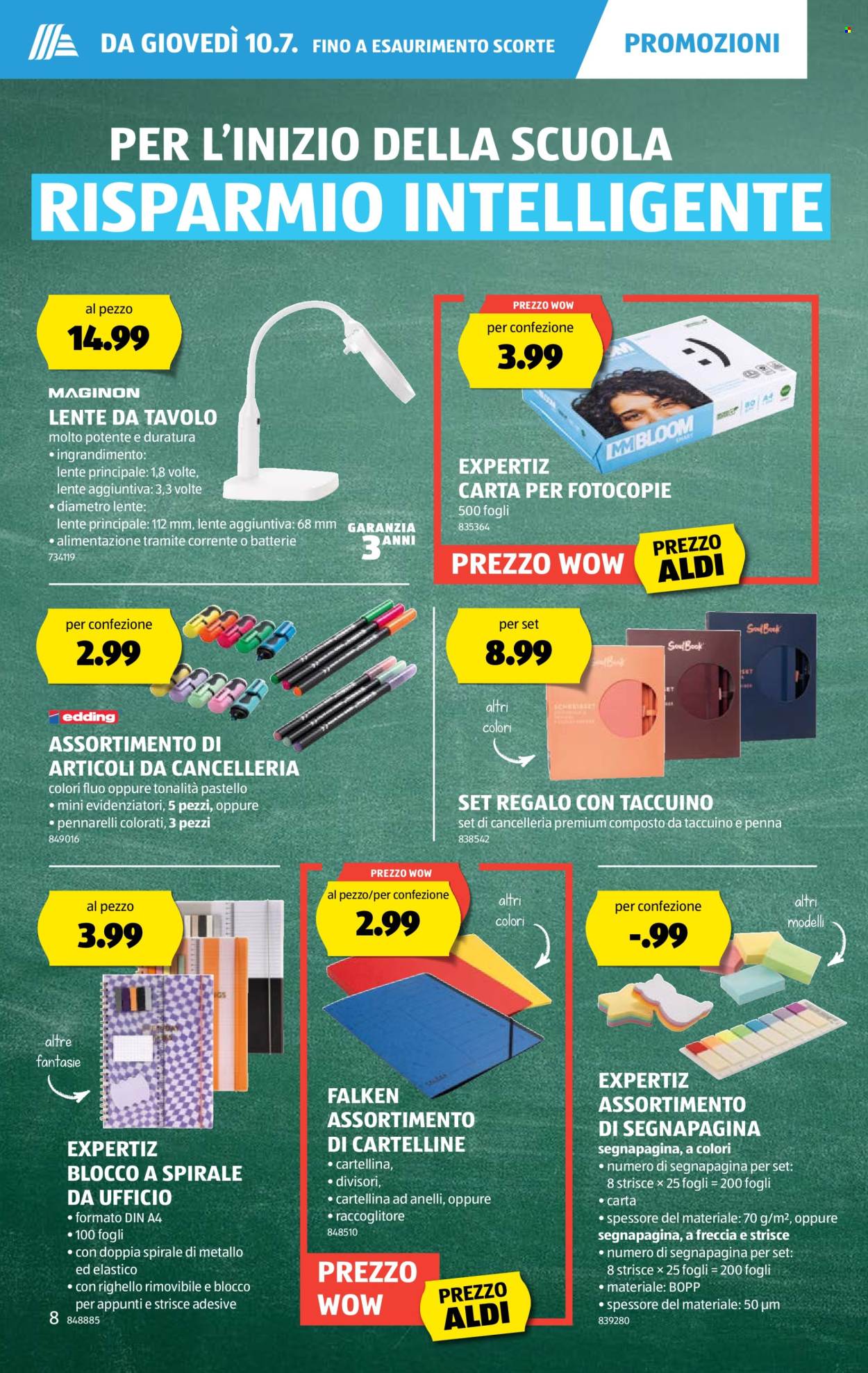 Catalogue Aldi - 10.7.2025 - 16.7.2025. Page 8. Page 8