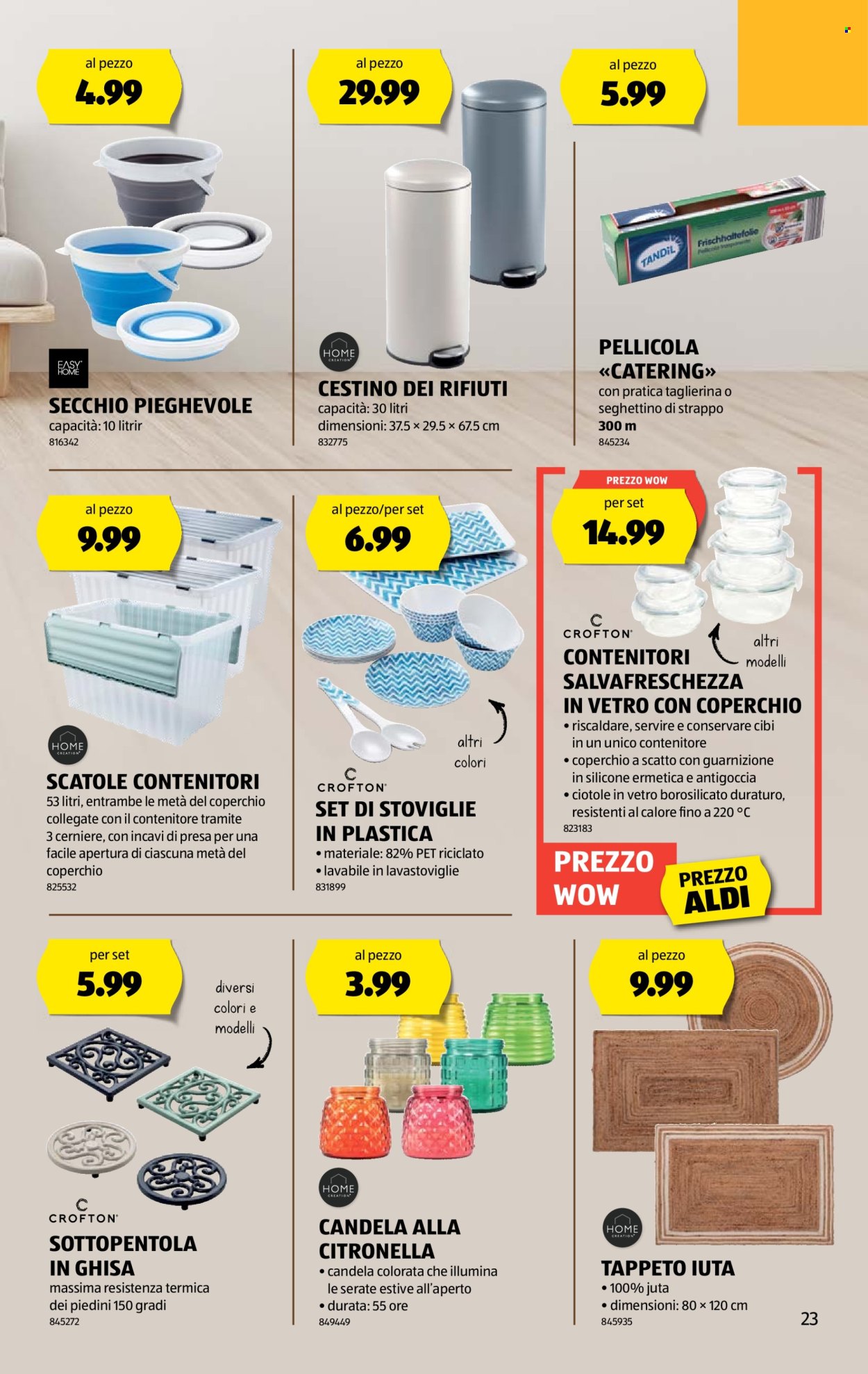 Catalogue Aldi - 10.7.2025 - 16.7.2025. Page 23. Page 23