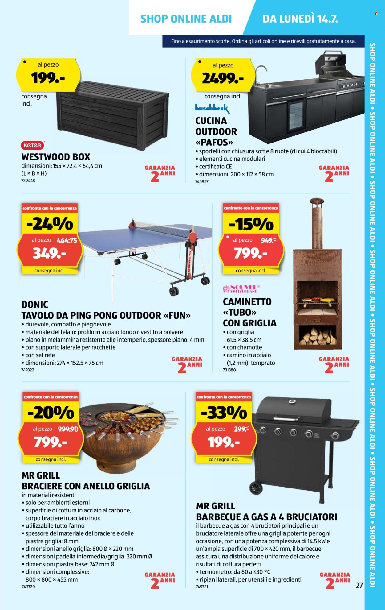 Catalogue Aldi - 10.7.2025 - 16.7.2025. Page 27. Page 27