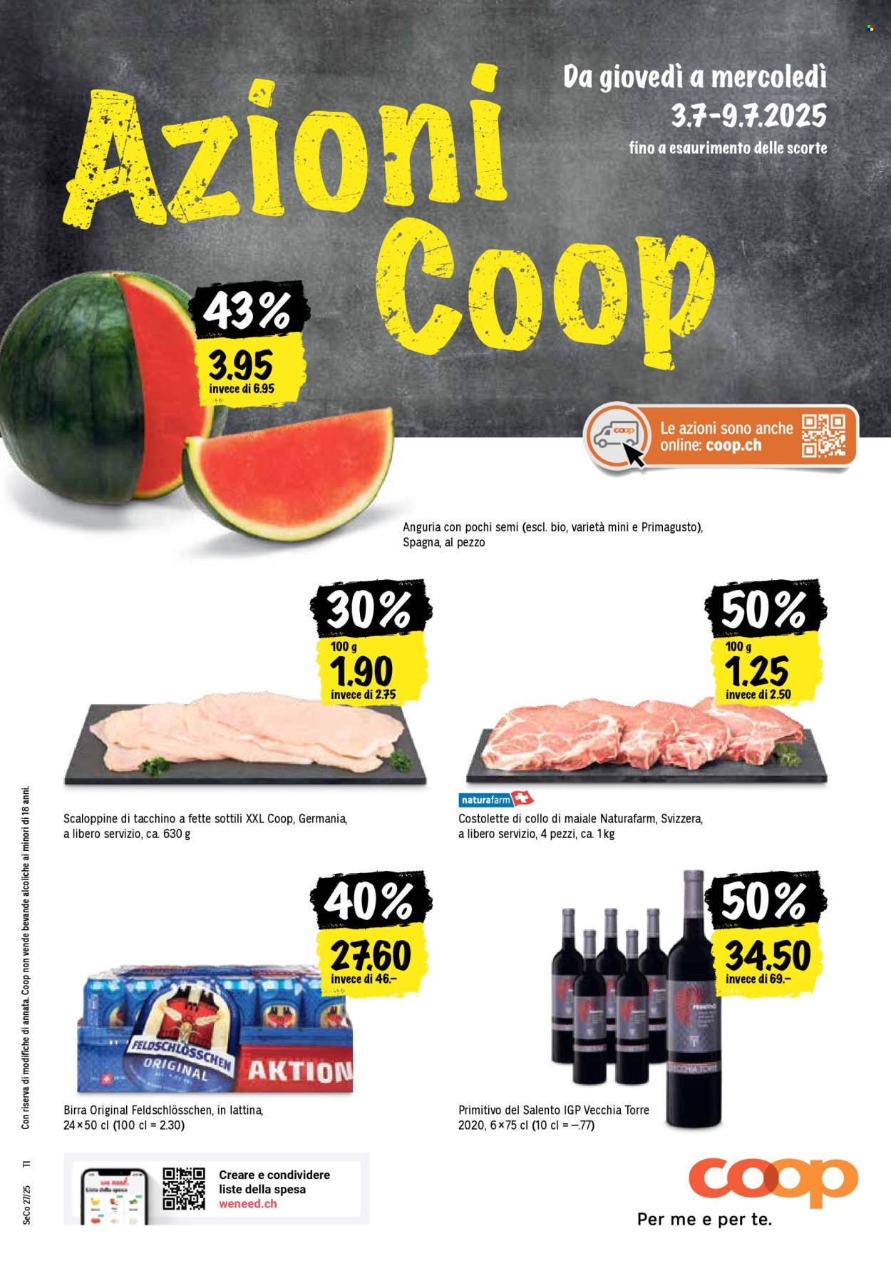 Catalogue Coop - 3.7.2025 - 9.7.2025. Page 1. Page 1