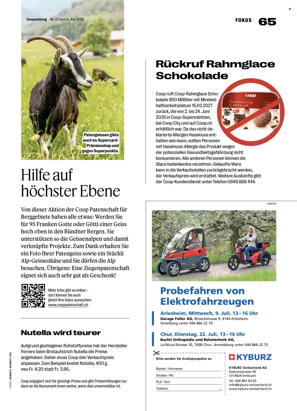 Catalogue Coop - 3.7.2025 - 9.7.2025. Page 65. Page 65