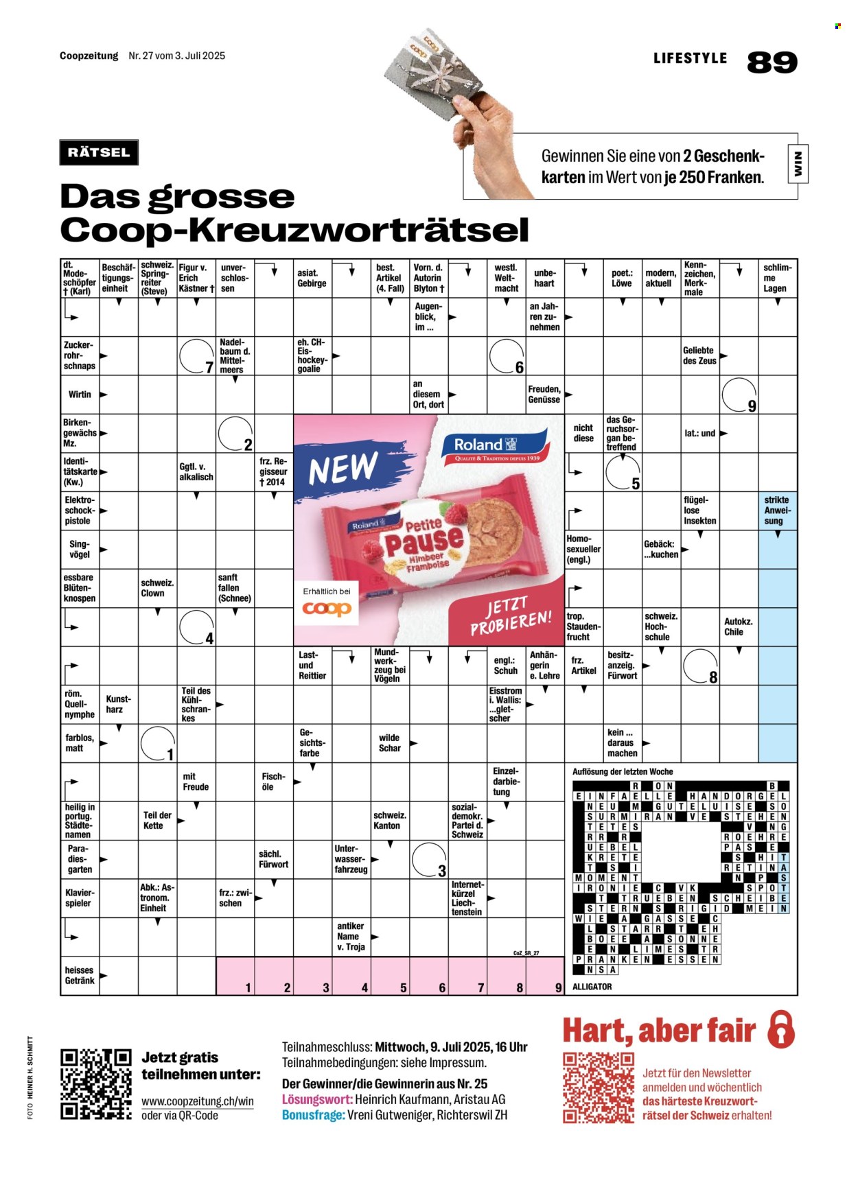 Catalogue Coop - 3.7.2025 - 9.7.2025. Page 89. Page 89