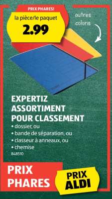 EXPERTIZ ASSORTIMENT POUR CLASSEMENT