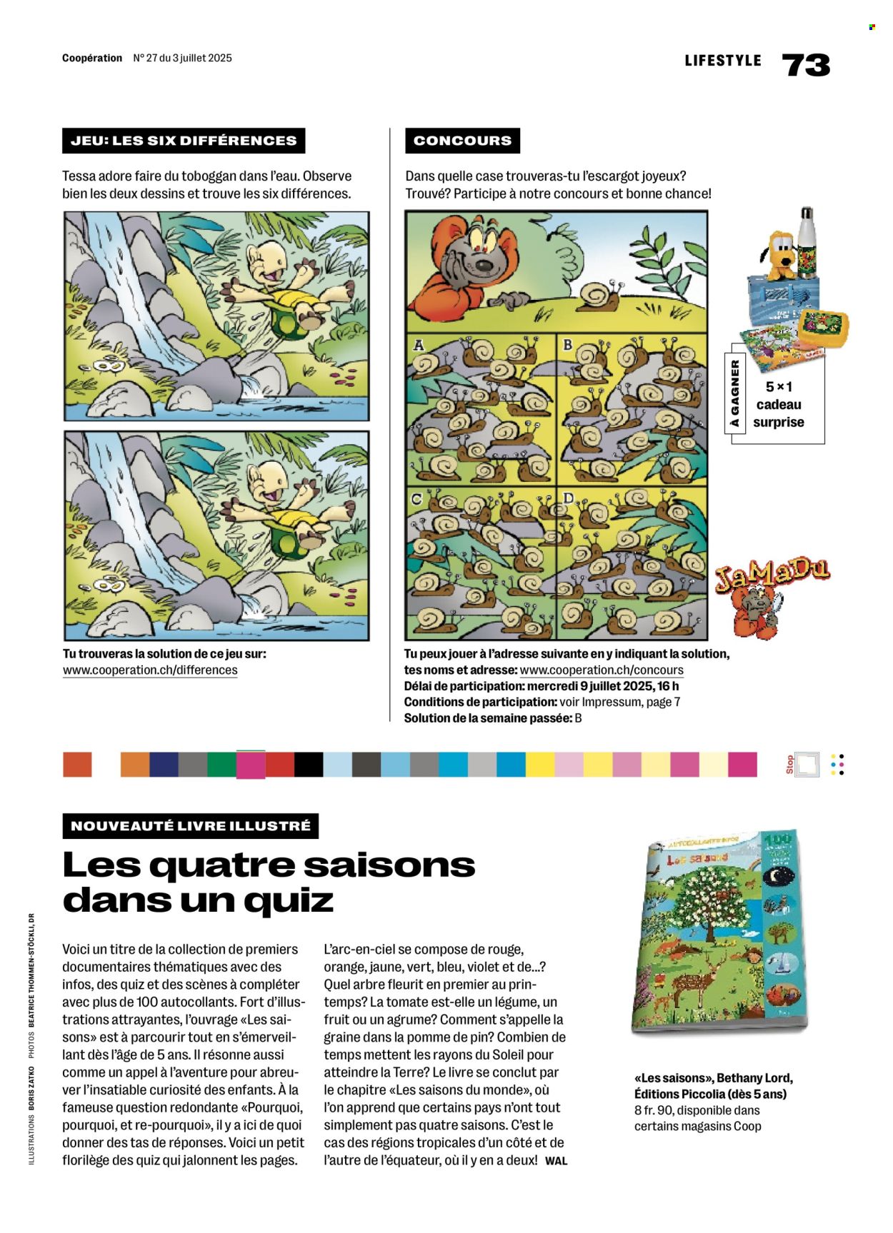 Catalogue Coop - 3.7.2025 - 9.7.2025. Page 73. Page 73