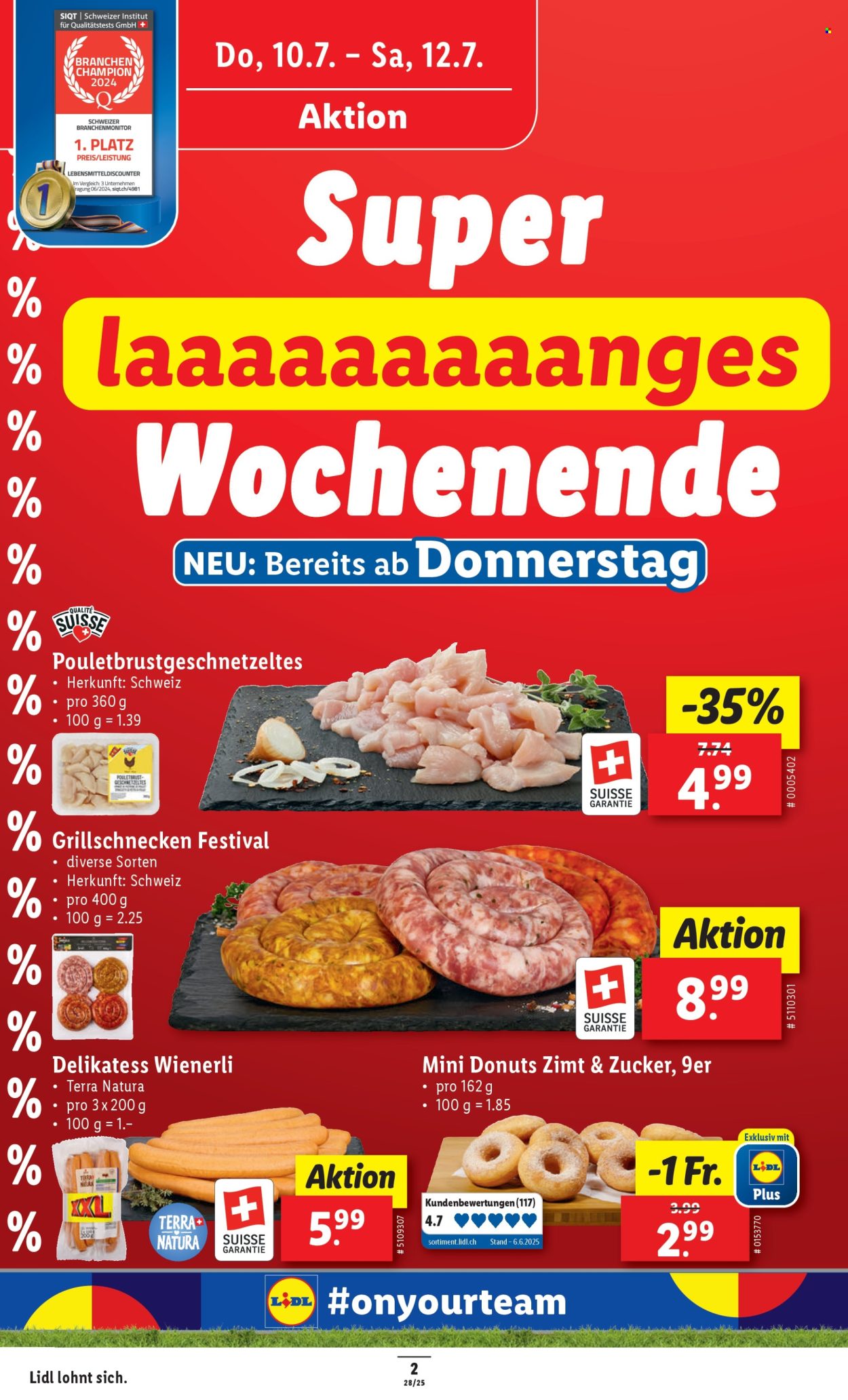 Catalogue Lidl - 10.7.2025 - 16.7.2025. Page 2. Page 2