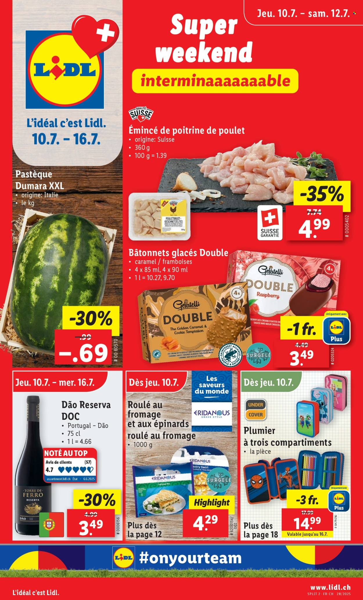 Catalogue Lidl - 10.7.2025 - 16.7.2025. Page 1. Page 1