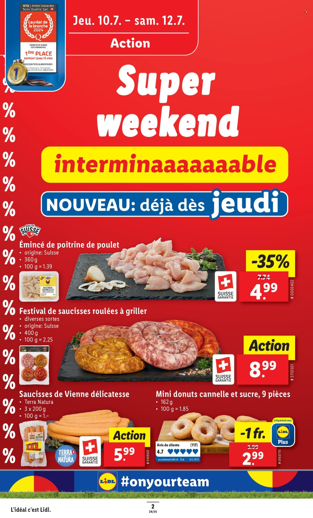 Catalogue Lidl - 10.7.2025 - 16.7.2025. Page 2. Page 2