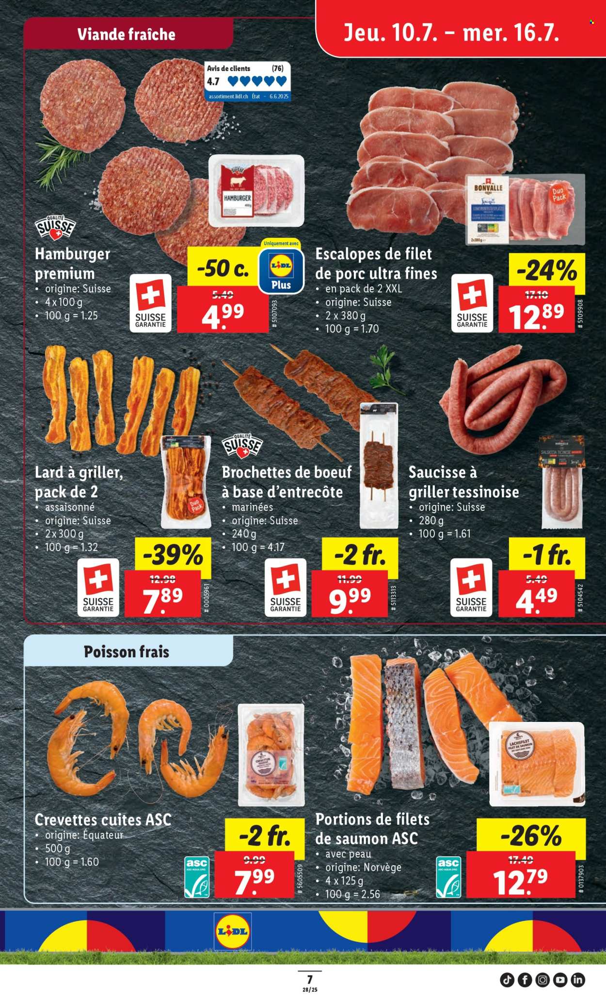 Catalogue Lidl - 10.7.2025 - 16.7.2025. Page 7. Page 7