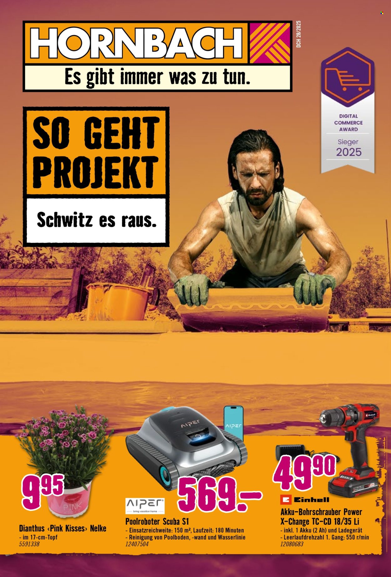 Catalogue Hornbach - 8.7.2025 - 4.8.2025. Page 1. Page 1