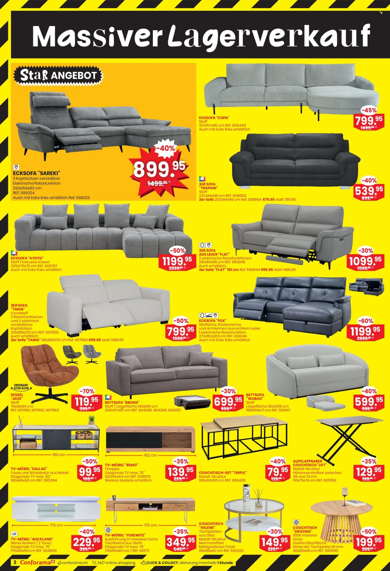 Catalogue Conforama - 9.7.2025 - 22.7.2025. Page 2. Page 2