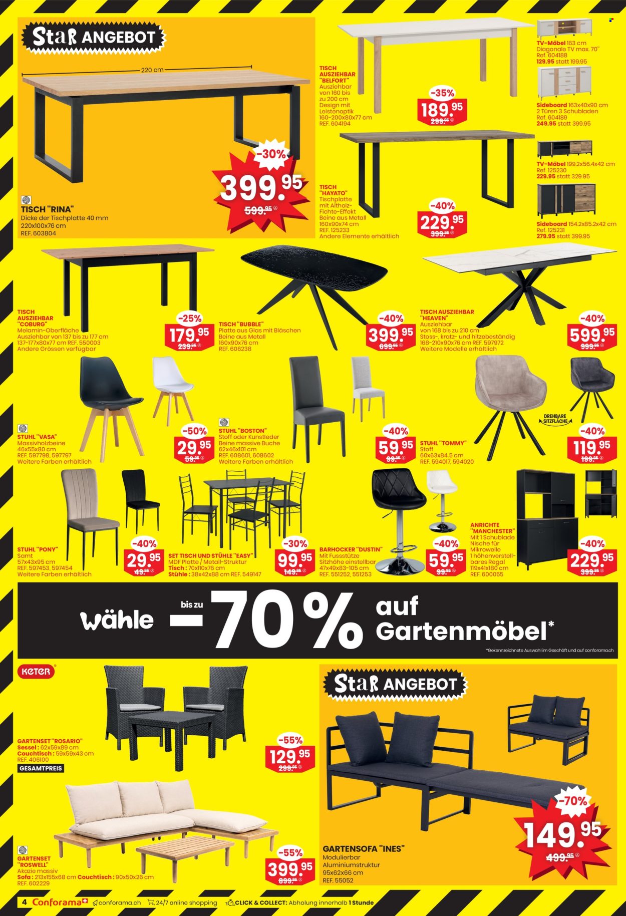 Catalogue Conforama - 9.7.2025 - 22.7.2025. Page 4. Page 4