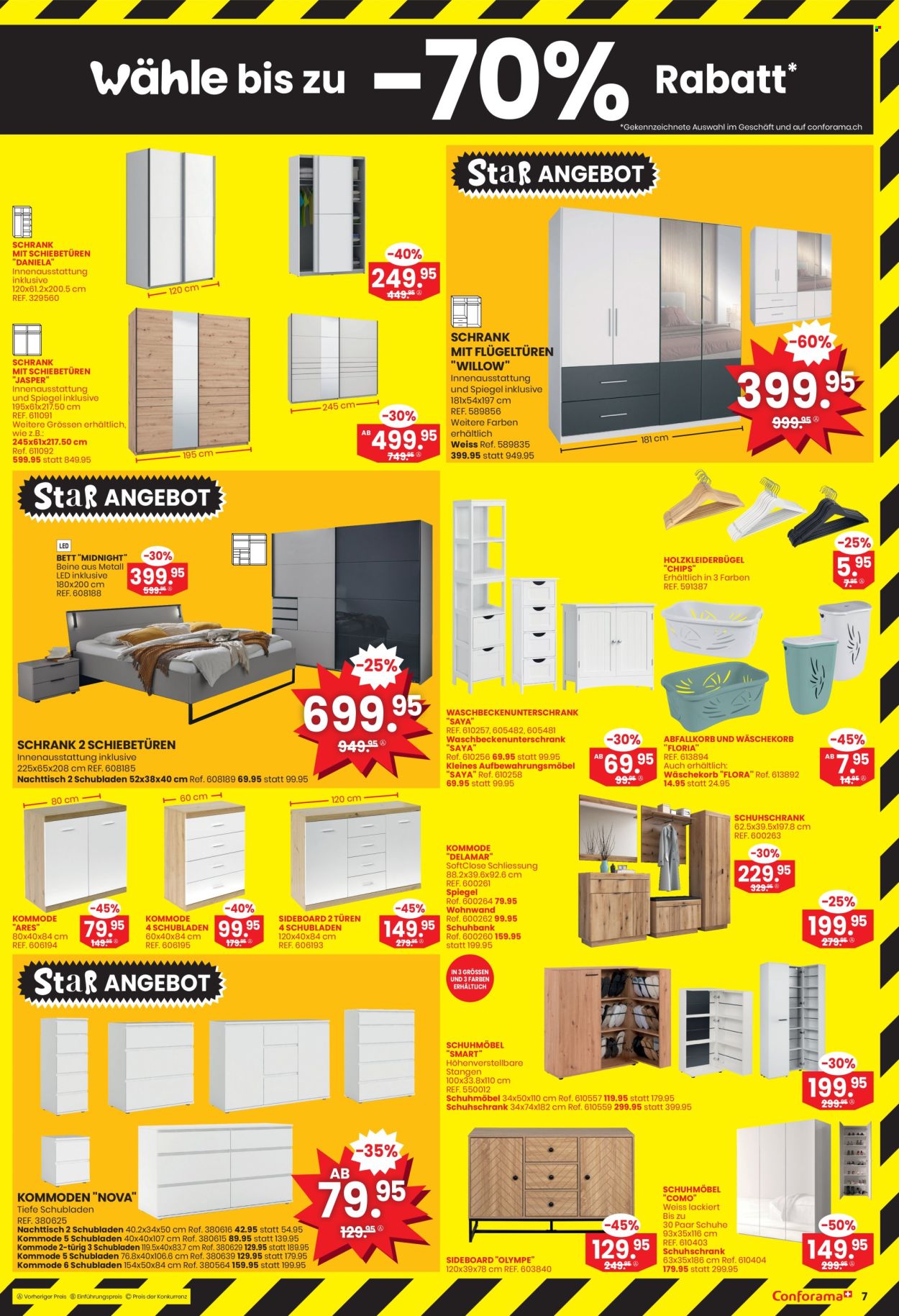 Catalogue Conforama - 9.7.2025 - 22.7.2025. Page 7. Page 7