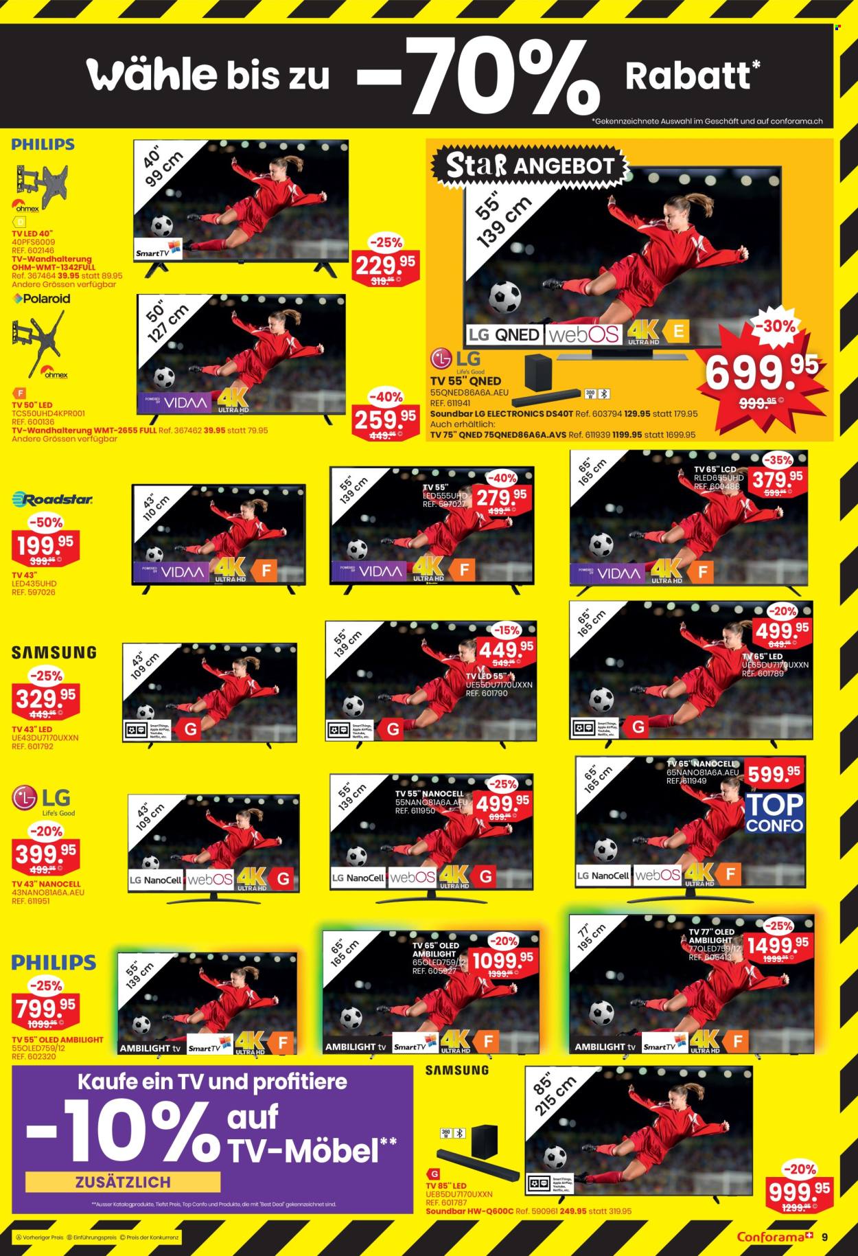 Catalogue Conforama - 9.7.2025 - 22.7.2025. Page 9. Page 9