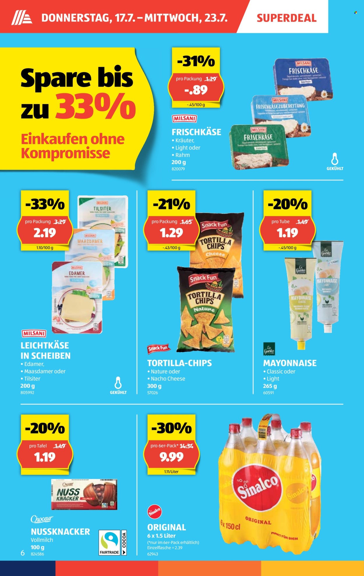 Catalogue Aldi - 17.7.2025 - 23.7.2025. Page 6. Page 6