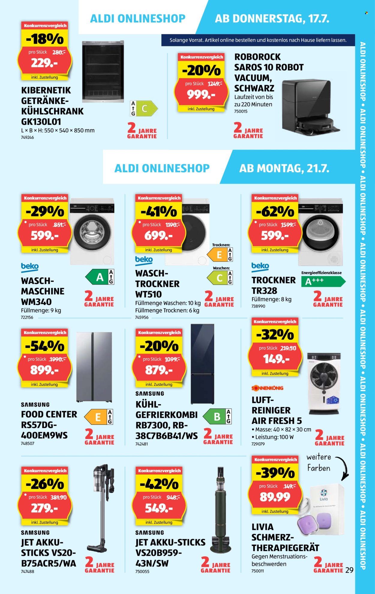 Catalogue Aldi - 17.7.2025 - 23.7.2025. Page 29. Page 29