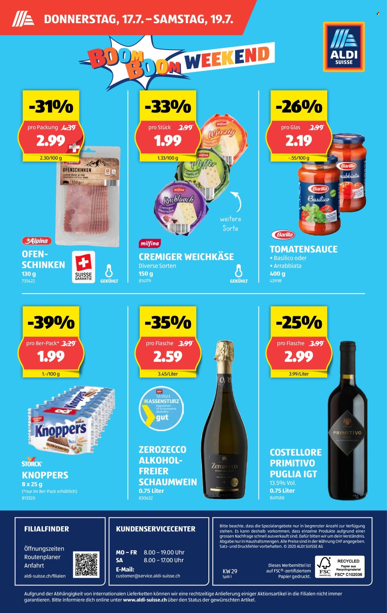 Catalogue Aldi - 17.7.2025 - 23.7.2025. Page 32. Page 32