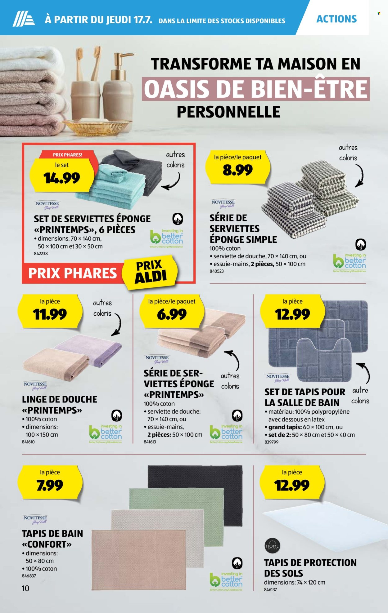 Catalogue Aldi - 17.7.2025 - 23.7.2025. Page 10. Page 10