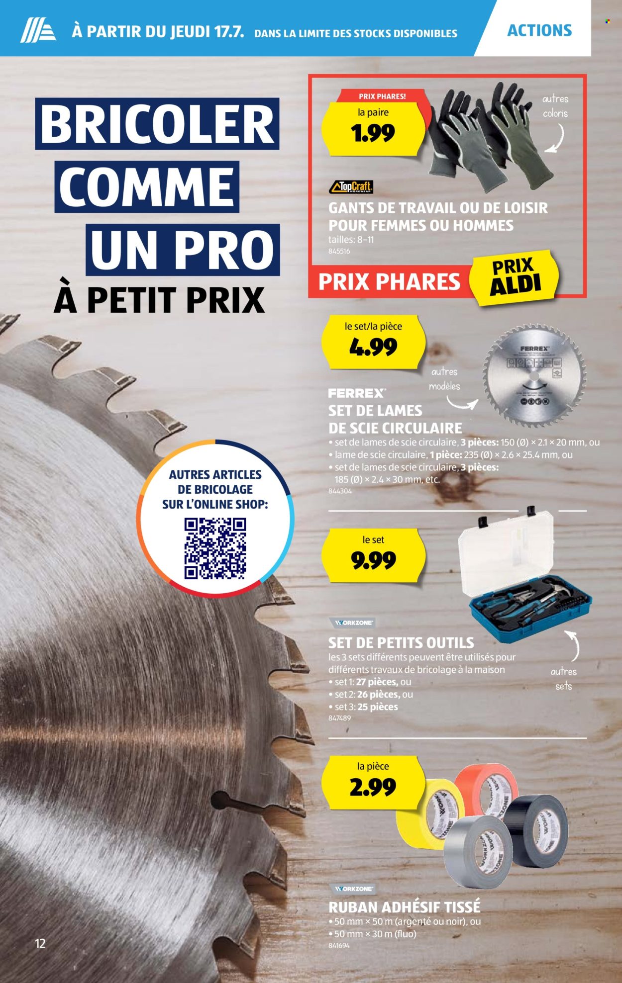 Catalogue Aldi - 17.7.2025 - 23.7.2025. Page 12. Page 12
